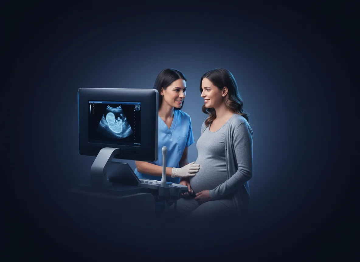 First trimester ultrasound consultation